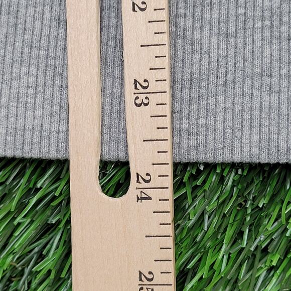 NIKE Track Jacket Womens M/L 18x24 Gray Script Logo - Picture 12 of 15